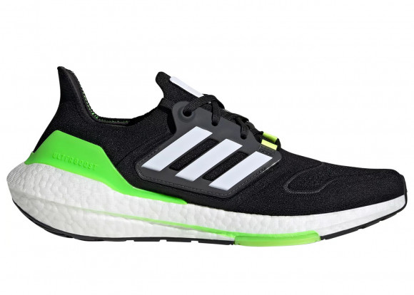 resistant Breathable Black White Green BLACK/GREEN/WHITE Marathon Running GX6640 - Zapatillas de deporte negras UltraBOOST de Pharrell - adidas Ultra Boost 22 Wear