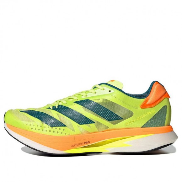 adidas Adizero Adios Pro 2 YELLOWGREEN Marathon Running Shoes (Unisex) GX6728 - GX6728