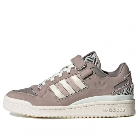 adidas (WMNS) adidas Forum Low 'Criss-Cross Pattern - Taupe Oxide' GRAY/WHITE Skate Shoes GY0020 - GY0020