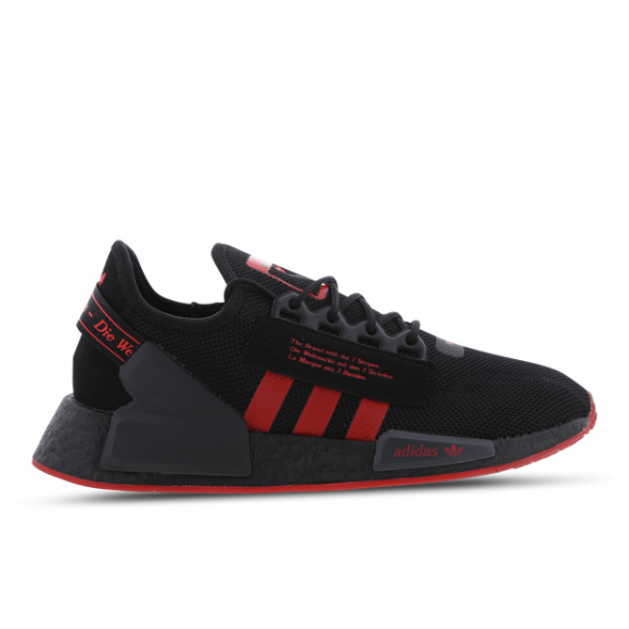 is vogn Årvågenhed adidas Originals NMD R1.V2 - Men's Running Shoes - Black / Red