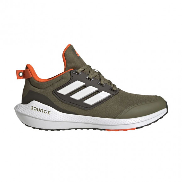 Adidas EQ21 Run 2.0 J 'Focus Olive Orange' | Green | Kid's Size 4.5 - GY4357