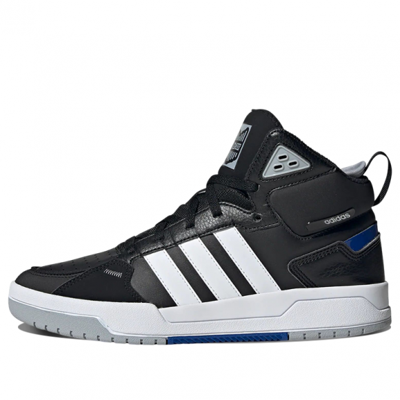 adidas neo 100DB Mid BLACK/WHITE Skate Shoes GY4791 - GY4791