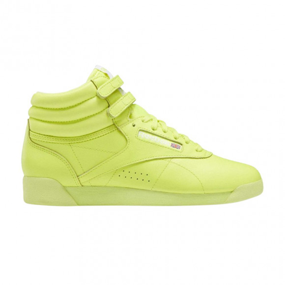 Reebok Wmns Freestyle High 'Solar Acid Yellow' | Women's Size 6.5 - GY4817