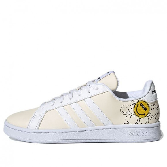 adidas neo Smiley x Adidas neo Grand Court CREAMYELLOW Sneakers/Shoes GY5001 - GY5001