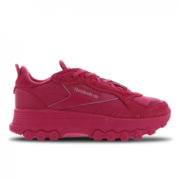 Reebok Classic Leather Cardi - Girls' Grade School Running Shoes - Pink / Bronze - GY5314