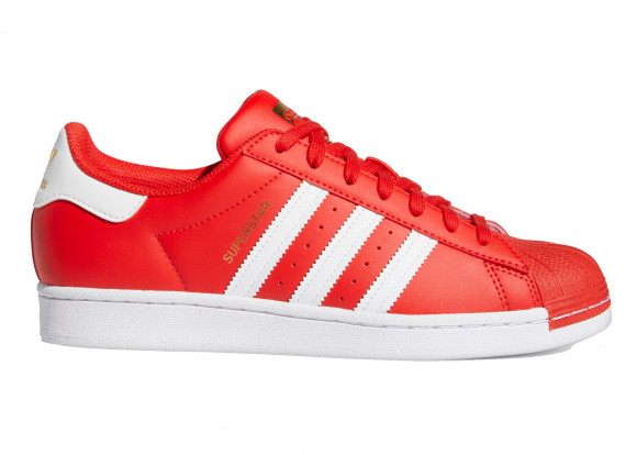 GY5794 - adidas Superstar Shoes Red Mens