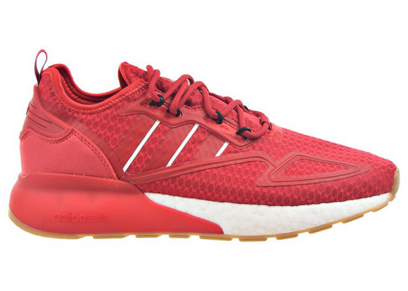 adidas ZX 2K Boost Shoes Scarlet Mens - GY5806