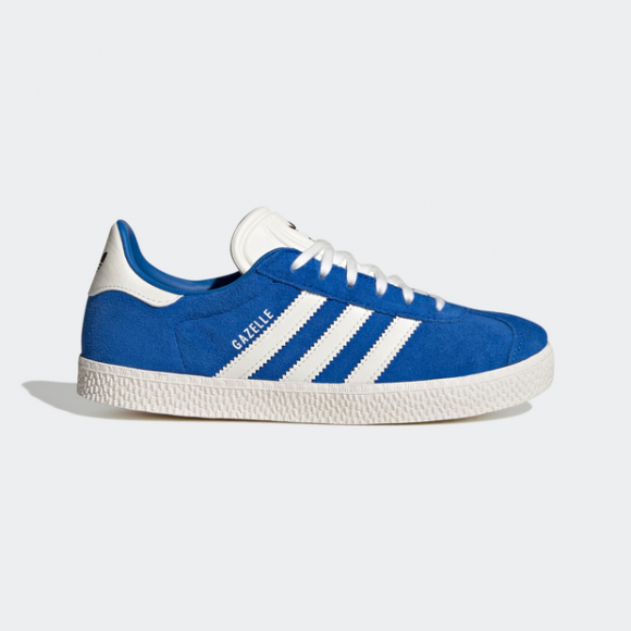 adidas  GAZELLE J  boys's Shoes (Trainers) in Blue - GY6574