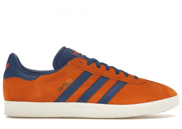 Adidas Men's Gazelle Sneakers in Bright Orange/Team Royal Blue - GY7374