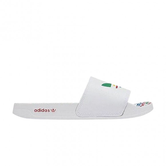 adidas Adilette Slide J 'White Multi' | Kid's Size 6 - GY8077
