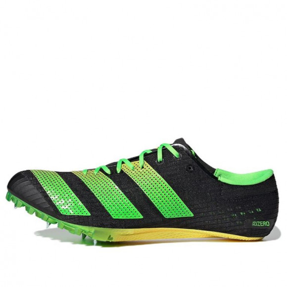 adidas Adizero Finesse Black/Green Marathon Running Shoes GY8394 - GY8394