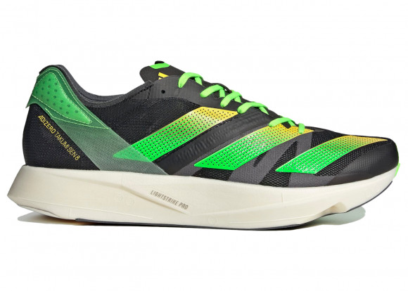 adidas Adizero Takumi Sen 8 BLACK/GREEN Marathon Running Shoes GY8405 - GY8405