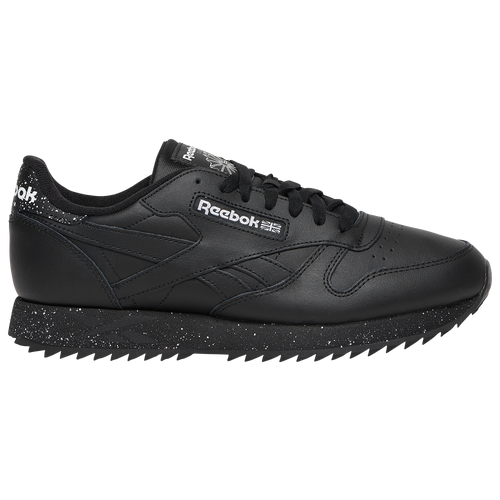 Reebok Classic Leather Speckle - Men's Running Shoes - Black / White - GZ1453