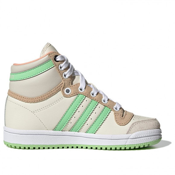 Adidas Star Wars x Top Ten High Little Kid 'The Child' Cream White/Pale Nude/Glory Mint Sneakers/Shoes GZ2747 - GZ2747