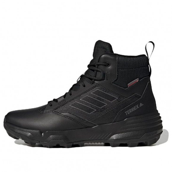 adidas Terrex Unity Lea Mid Cld.Rdy BLACK Hiking Shoes GZ3367 - GZ3367