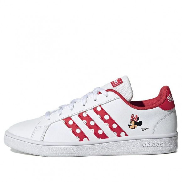 adidas neo (WMNS) adidas Neo Grand Court WHITE/RED Skate Shoes GZ4646 - GZ4646