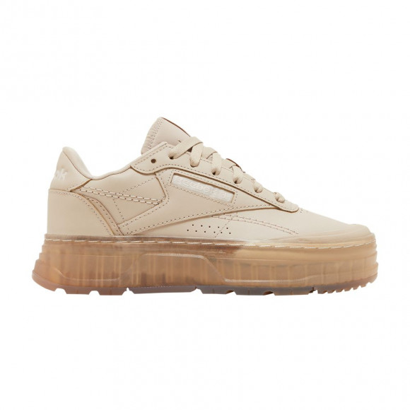 Reebok Wmns Club C Double Geo 'Modern Beige' | Brown | Women's Size 7.5 - GZ6418