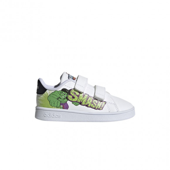 Marvel x adidas Advantage Infant 'Hulk' | White | Infant Size 4 - GZ7624