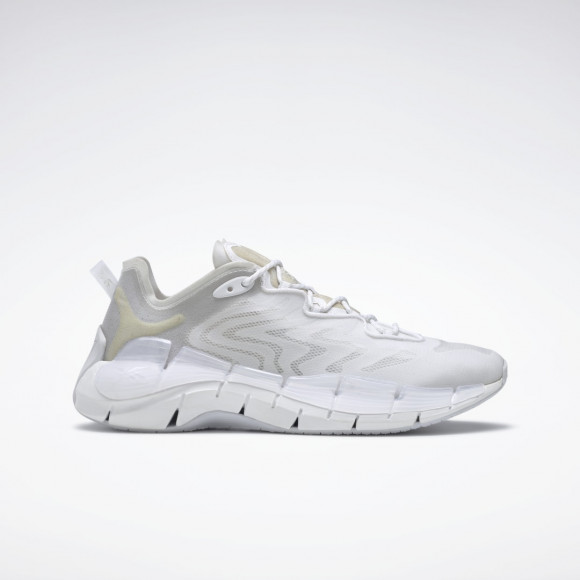 Reebok Men's Zig Kinetica 2 Sneakers in White/Pure Grey - GZ8801