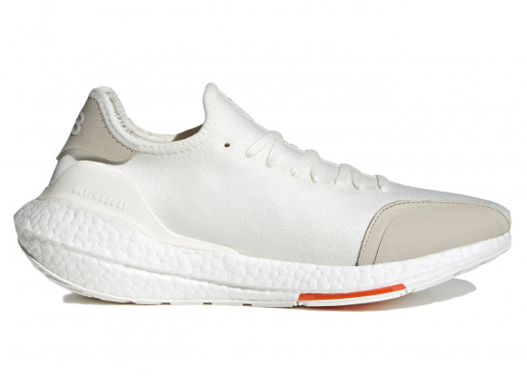 Y-3 UltraBOOST 21 Core White/ Clear Brown/ Bold Orange - GZ9134