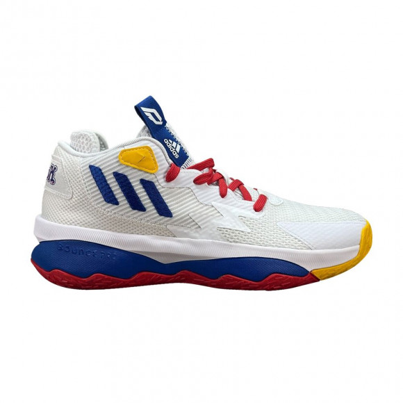 Adidas Dame 8 'Kansas Jayhawks' | White | Men's Size 14 - GZ9709