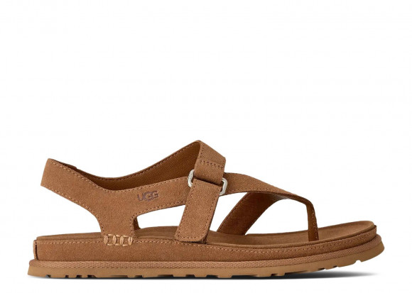 UGG Wmns GoldenGaze Toe Post 'Chestnut' | Tan | Women's - GoldenGaze