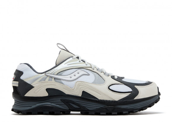 Saucony Grid Aura X 'Grey Pack - White Silver' | Men's - Grid-Aura-X