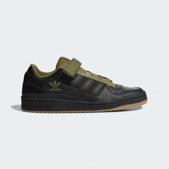 adidas Forum Low Shoes Core Black Mens - H01928