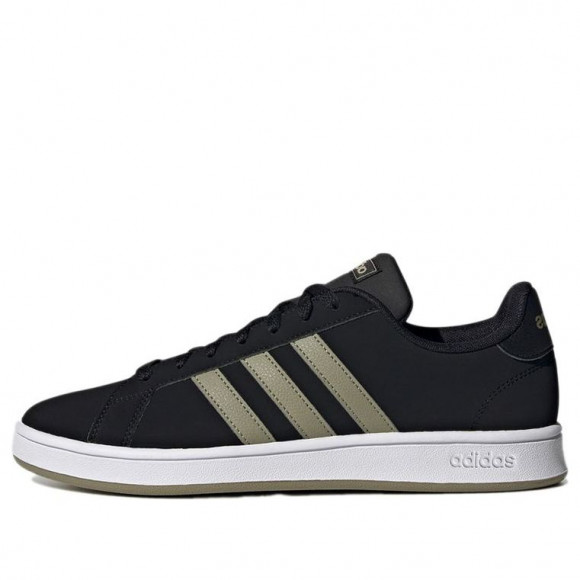 adidas neo Grand Court Base BLACK/LIGHT BROWN Sneakers/Shoes H02051 - H02051