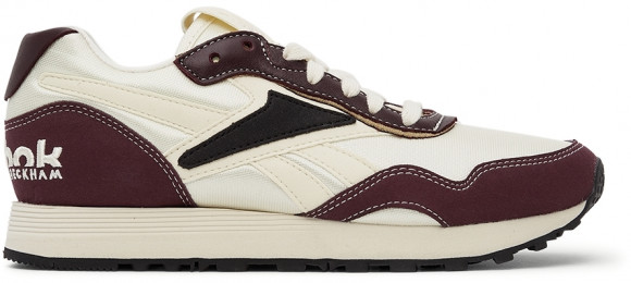 Reebok By Victoria Beckham Baskets VB Rapide beiges et bourgogne - H02606