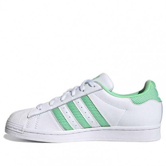 adidas (WMNS) Superstar 'White Glory Mint' White Green Skate Shoes H03894 - H03894