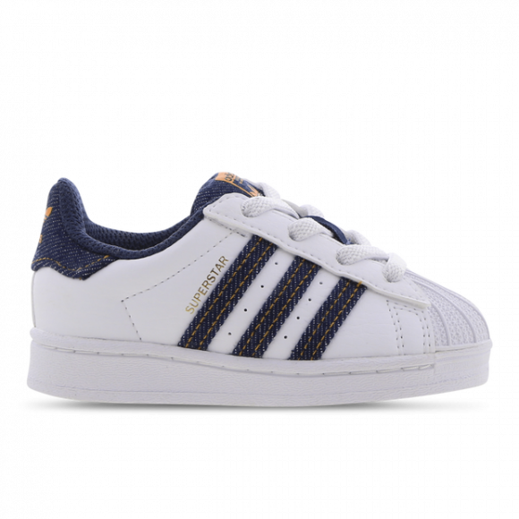 adidas Superstar EL I 'White Denim' | Infant Size 6 - H04031