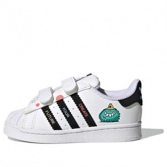 Adidas originals Kevin Lyons x Superstar Infant 'Create Your Future' - H05269