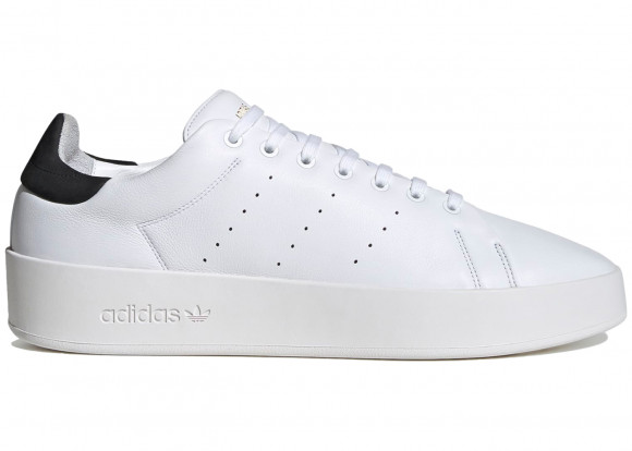 Adidas Men's Stan Smith Relasted Sneakers in White/Core Black - H06185