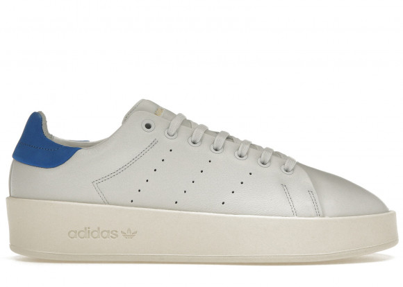 Adidas Men's Stan Smith Relasted Sneakers in Crystal White/Bluebird - H06187