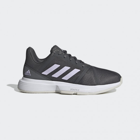 adidas CourtJam Bounce Shoes Grey Six Womens - H69195