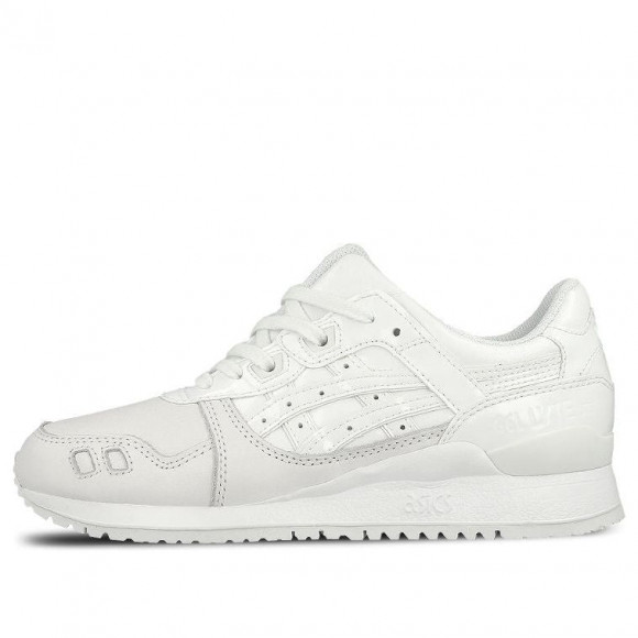 ASICS Gel-Lyte III White Marathon Running Shoes (Unisex/Leisure/Retro) H7E1Y-0101 - H7E1Y-0101