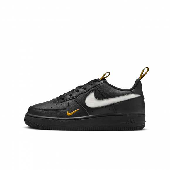 Nike Air Force 1 LV8 1-sko til større børn - sort - HF0095-001