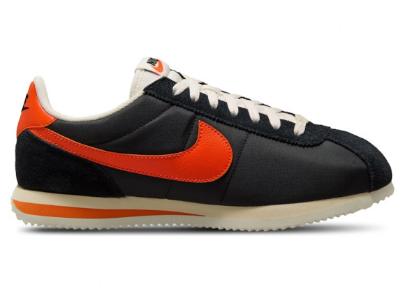 Nike Cortez TXT Black Sail Safety Orange - HF0263-003