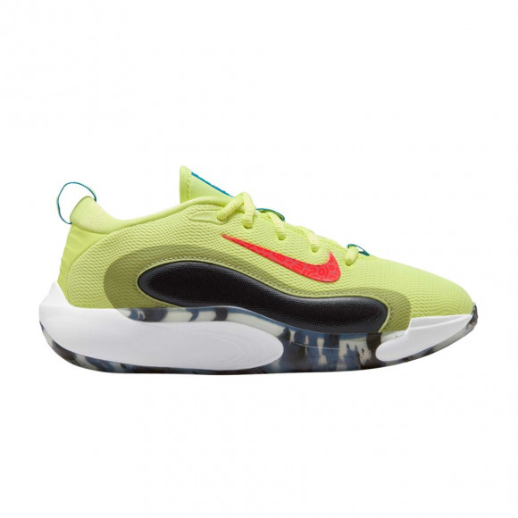Nike IsoFly SE GS 'Light Lemon Twist Magic Ember' | Green | Kid's Size 5.5 - HF1170-700
