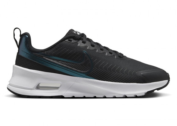 Nike Air Max Nuaxis Black White Metallic Silver Metallic Dark Grey (Women's) - HF1233-003