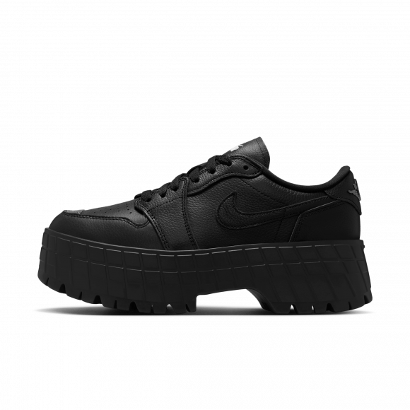 Jordan 1 Low Brooklyn Black (Women's) - HF3184-001