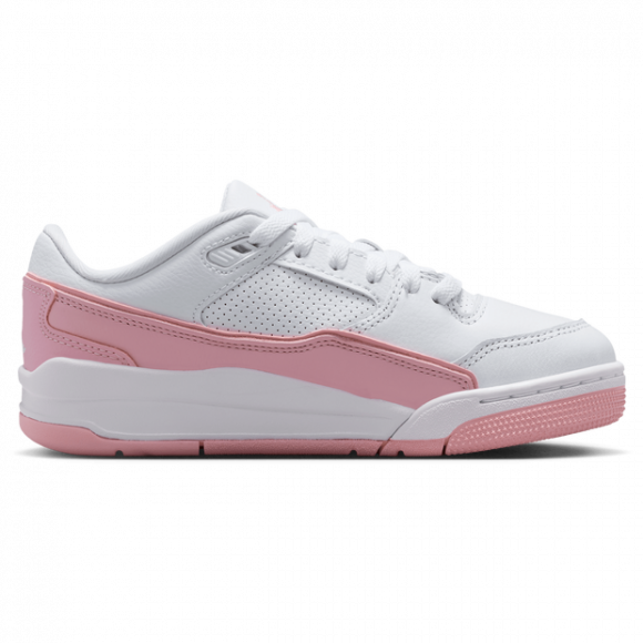 Air Jordan Flight Court GS 'White Medium Soft Pink' | Kid's Size 5 - HF3333-161