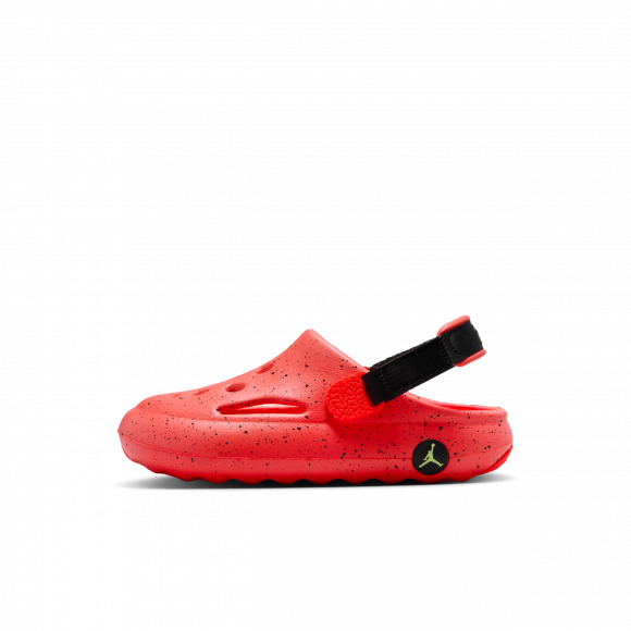 Air Jordan Jordan Hydrip Sandals PS 'Infrared 23 Barely Volt Black' | Kid's Size 12 - HF5982-602