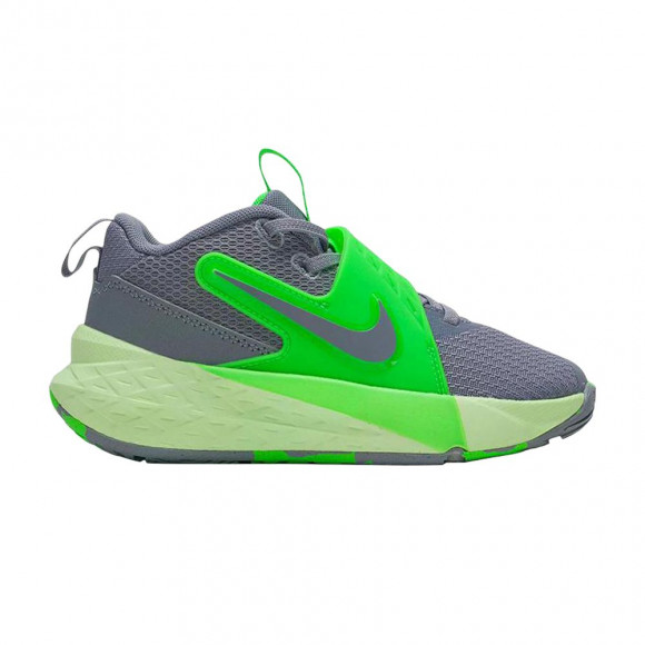 Nike Team Hustle D 12 PS 'Grey Green' | Kid's Size 13.5 - HF6280-006