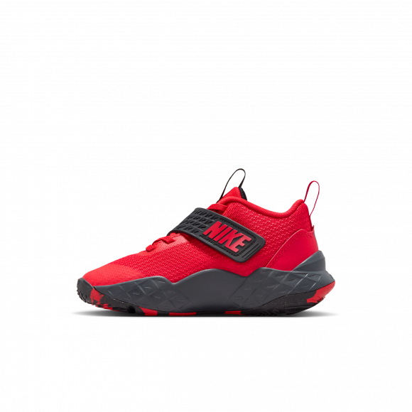 Nike Team Hustle D 12 PS 'University Red/Black/Anthracite/University Red' | Kid's Size 13 - HF6280-602