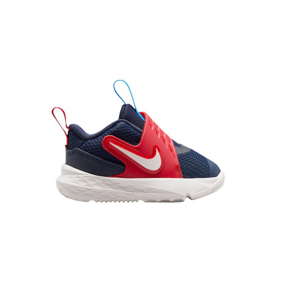 Nike Team Hustle D 12 TD 'Team Navy University Red' | Blue | Infant Size 8 - HF6281-401