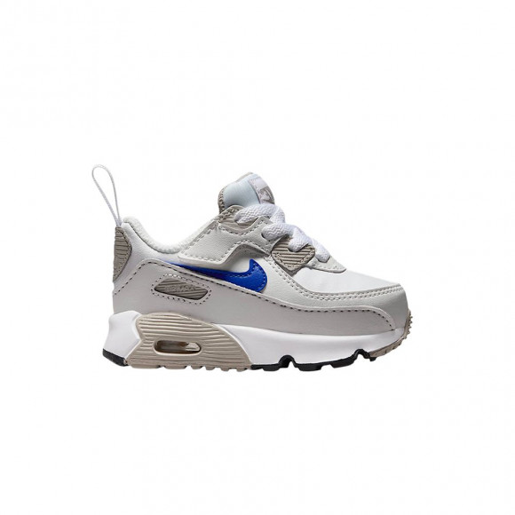 Nike Air Max 90 EasyOn TD 'White/College Grey/Summit White/Racer Blue' | Infant Size 4 - HF6359-105