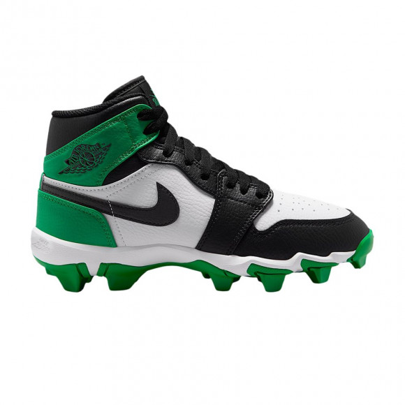 Air Jordan 1 Mid GS 'Black Lucky Green' | Kid's Size 6 - HF6883-003