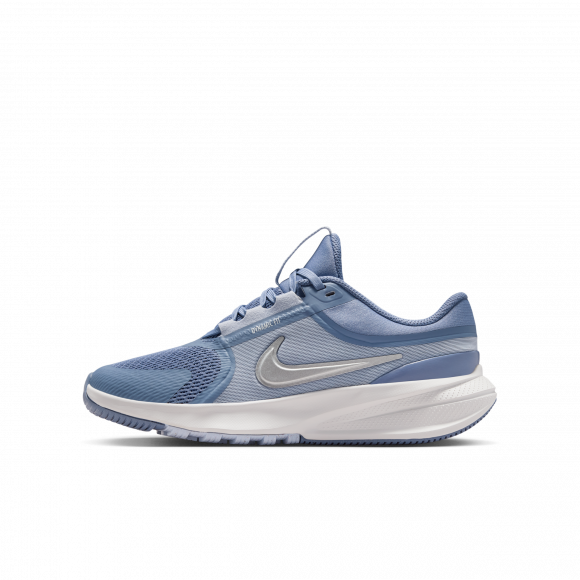 Nike Star Runner 5 GS 'World Indigo Metallic Silver' | Blue | Kid's Size 6 - HF7004-402